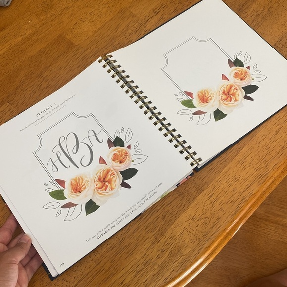 Brand New Calligraphy Book Pretty Simple Lettering - Picture 9 of 10